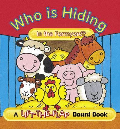 Mini Lift-the-Flap Books - Who is Hiding in the Farmyard? - SpectrumStore SG