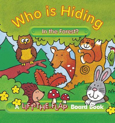 Mini Lift-the-Flap Books - Who is Hiding in the Forest? - SpectrumStore SG