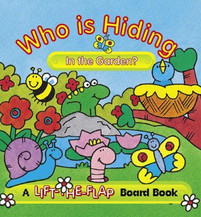 Mini Lift-the-Flap Books - Who is Hiding in the Garden? - SpectrumStore SG