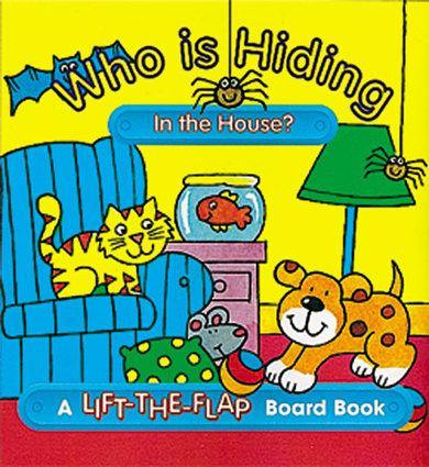 Mini Lift-the-Flap Books - Who is Hiding in the House? - SpectrumStore SG