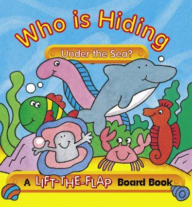 Mini Lift-the-Flap Books - Who is Hiding Under The Sea? - SpectrumStore SG