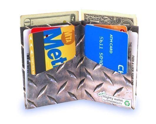 Mini mighty™ wallets: Diamond Plate - SpectrumStore SG