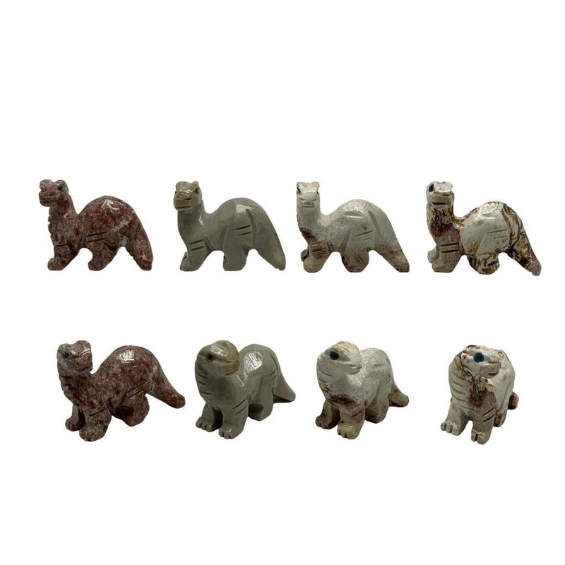 Mixed Soapstone Dinosaurs - SpectrumStore SG