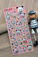 Mochi Panda with Gold Accent Sticker - SpectrumStore SG