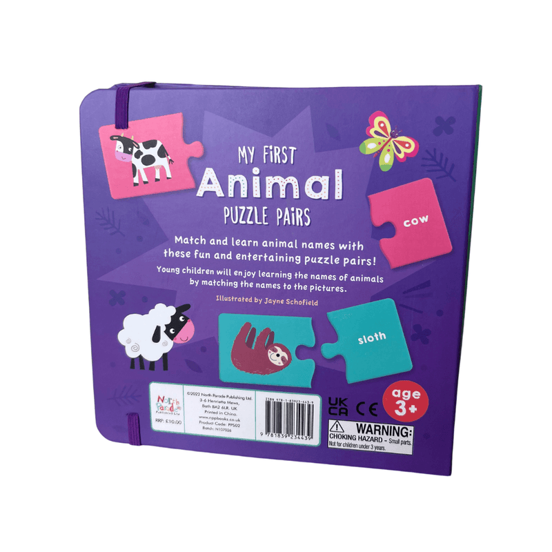 My First Animal Puzzle Pairs Set - SpectrumStore SG