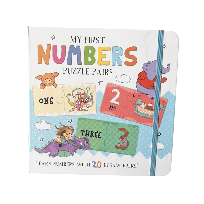 My First Numbers Puzzle Pairs Set - SpectrumStore SG