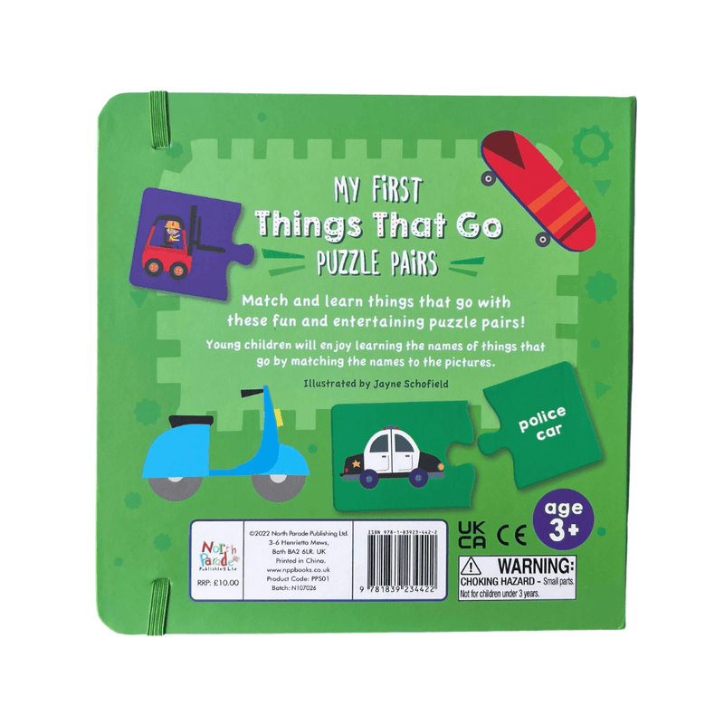 My First things That Go Puzzle Pairs Set - SpectrumStore SG