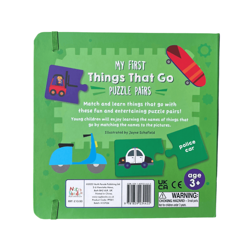 My First things That Go Puzzle Pairs Set - SpectrumStore SG