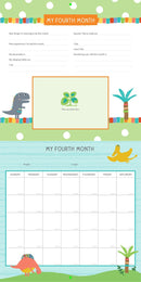 My Life as a Baby A First-Year Calendar - Dinosaurs - SpectrumStore SG