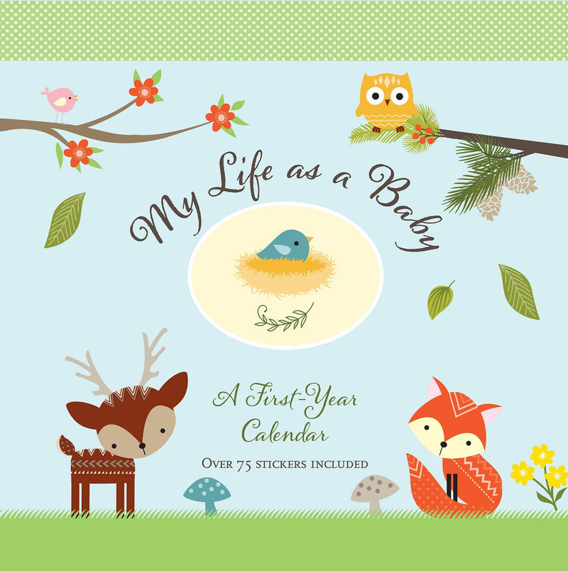 My Life as a Baby A First-Year Calendar - Woodland Friends - SpectrumStore SG