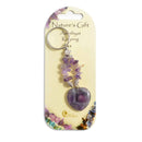 Nature's Gift Keyring - Amethyst - SpectrumStore SG