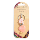 Nature's Gift Keyring - Rose Quartz - SpectrumStore SG