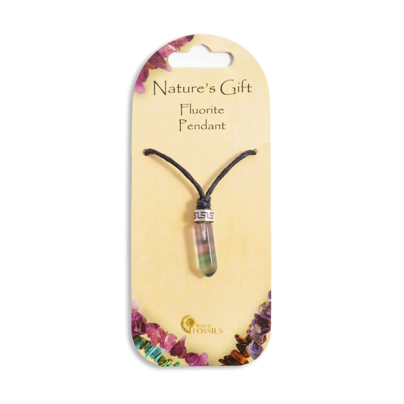 Nature's Gift Point Necklace - Fluorite - SpectrumStore SG