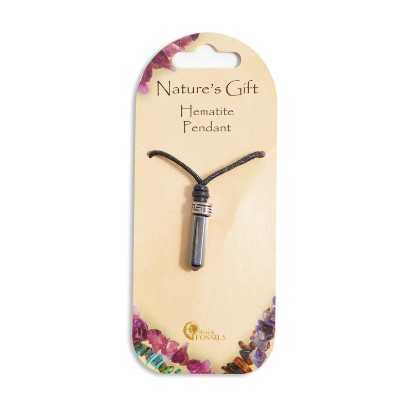 Nature's Gift Point Necklace - Hematite - SpectrumStore SG