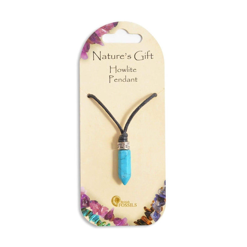 Nature's Gift Point Necklace - Howlite - SpectrumStore SG