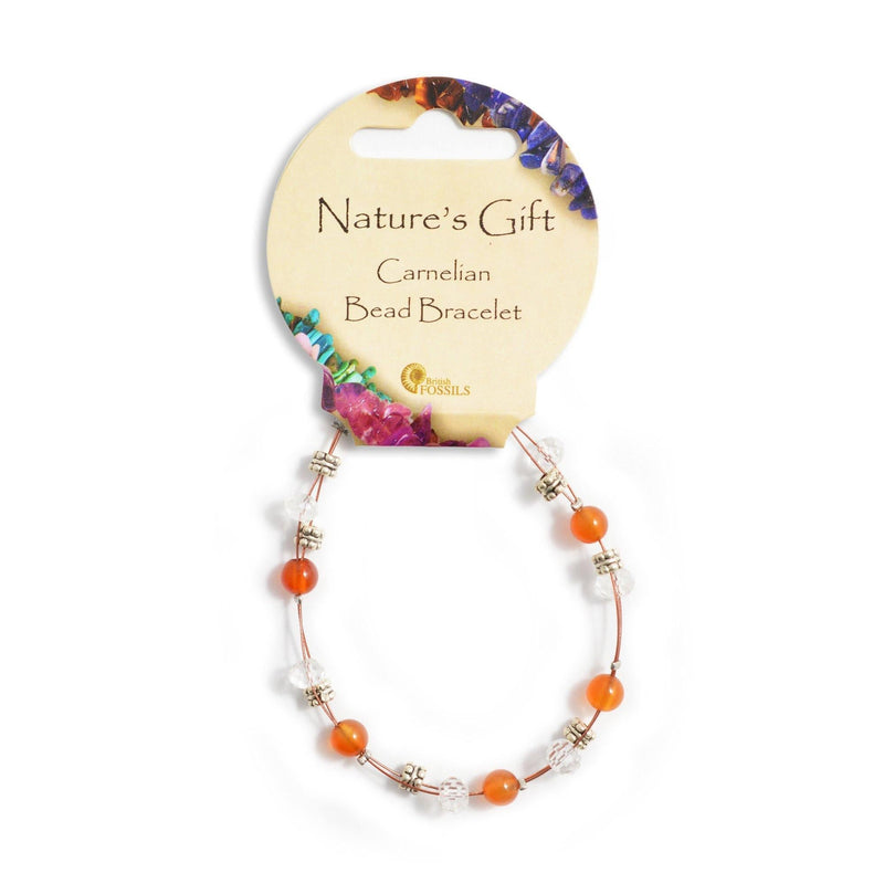 Nature's Gift Wire Bracelet - Carnelian - SpectrumStore SG