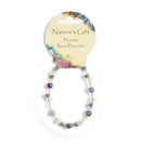 Nature's Gift Wire Bracelet - Fluorite - SpectrumStore SG