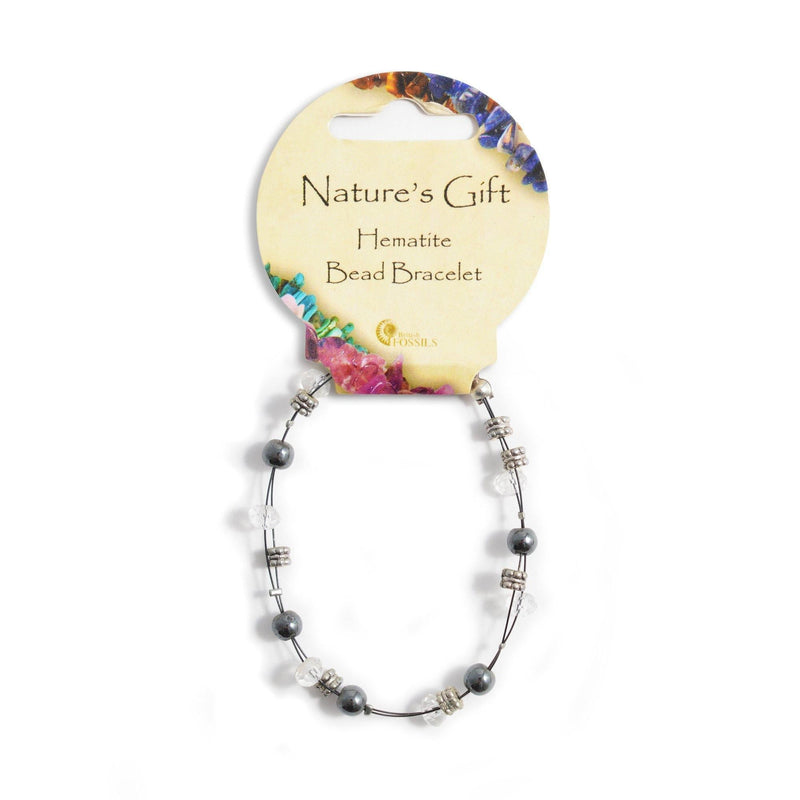 Nature's Gift Wire Bracelet - Hematite - SpectrumStore SG