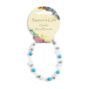 Nature's Gift Wire Bracelet - Howlite - SpectrumStore SG