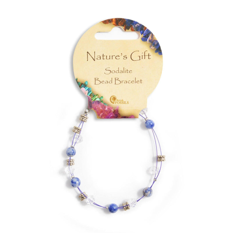 Nature's Gift Wire Bracelet - Sodalite - SpectrumStore SG