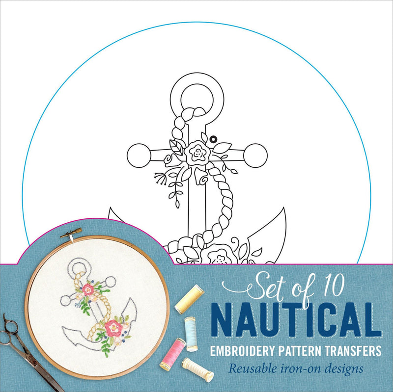 Nautical Embroidery Pattern Transfers - SpectrumStore SG