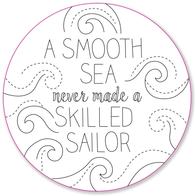 Nautical Embroidery Pattern Transfers - SpectrumStore SG