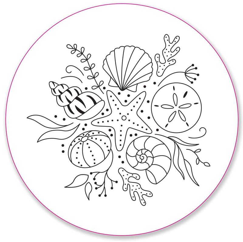 Nautical Embroidery Pattern Transfers - SpectrumStore SG