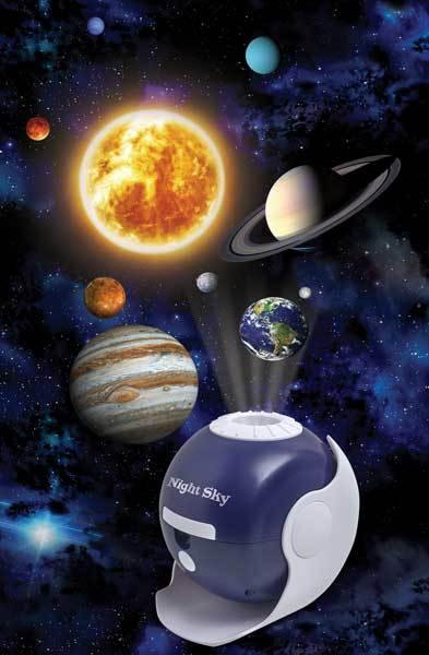 Night Sky - Solar System, Constellations, Starlight and Moonlight Projector - SpectrumStore SG