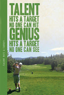 Notes 'N' Quotes Notebook: Talent Hits A Target - SpectrumStore SG