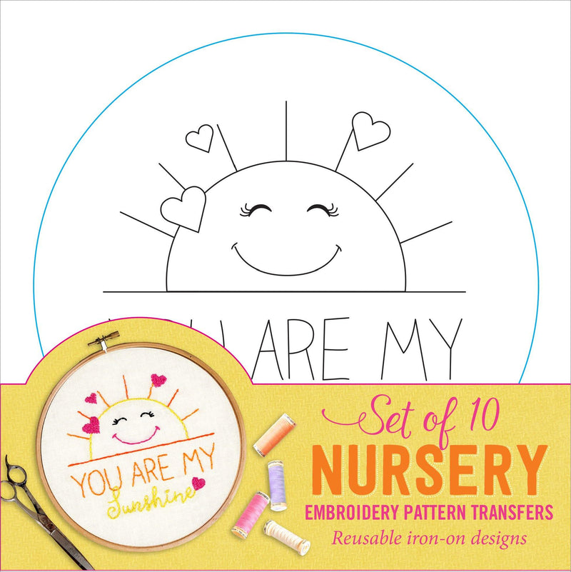 Nursery Embroidery Pattern Transfers - SpectrumStore SG