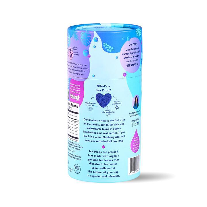 Organic Dissolvable Tea Drops - Blueberry Acai Tea - SpectrumStore SG