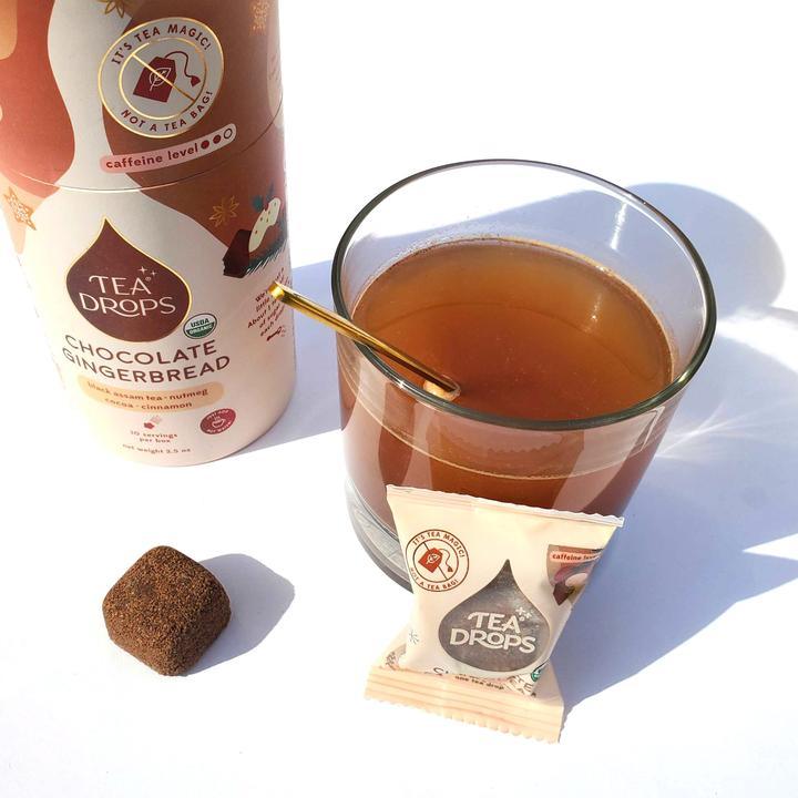 Organic Dissolvable Tea Drops - Chocolate Gingerbread - SpectrumStore SG