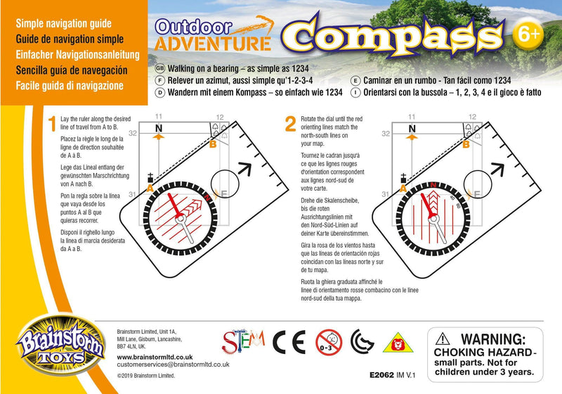 Outdoor Adventure Compass - SpectrumStore SG