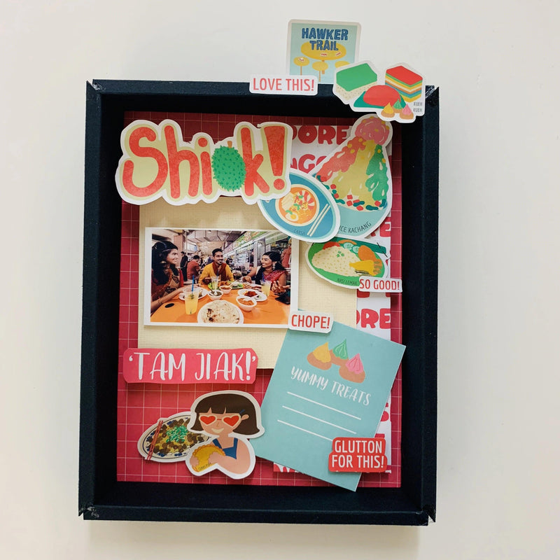 Papermarket SG Papercraft Kits 8 X 8 - Makan Makan - SpectrumStore SG