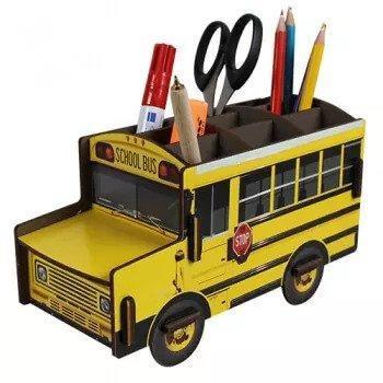 Pen Box: School Bus - SpectrumStore SG