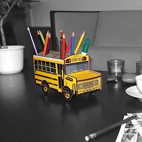 Pen Box: School Bus - SpectrumStore SG