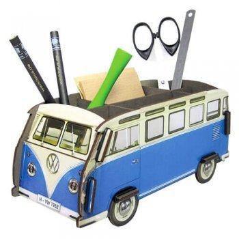 Pen Box: Volkswagen Beetle Bus - Blue - SpectrumStore SG