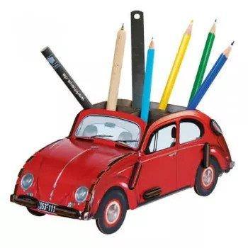 Pen Box: Volkswagen Beetle Limosine - Red - SpectrumStore SG