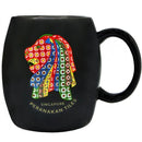 Peranakan Black Ceramic Mug - SpectrumStore SG