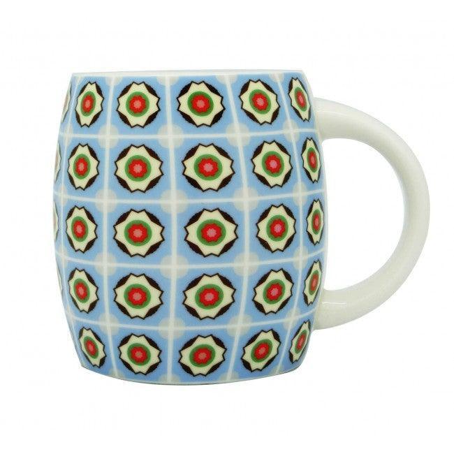 Peranakan Blue Ceramic Mug - SpectrumStore SG