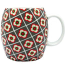 Peranakan Grey Ceramic Mug - SpectrumStore SG