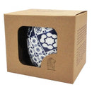 Peranakan Navy Blue Mix Ceramic Mug - SpectrumStore SG