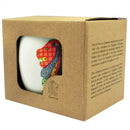 Peranakan White Ceramic Mug - SpectrumStore SG