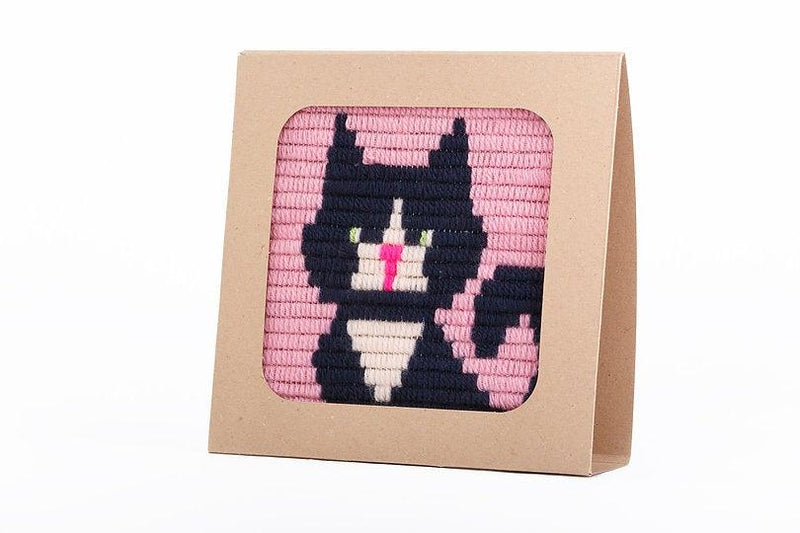 Picture Frame Needlepoint Kit - Black Cat - SpectrumStore SG