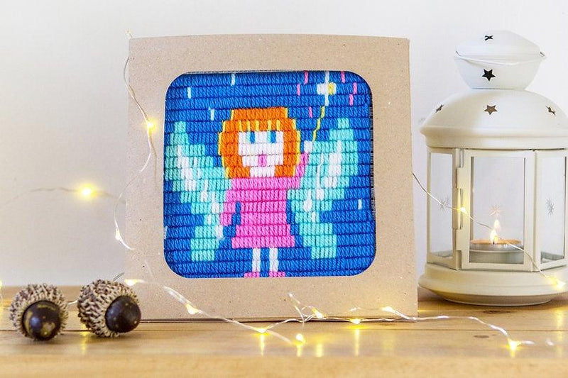 Picture Frame Needlepoint Kit - Fairy - SpectrumStore SG