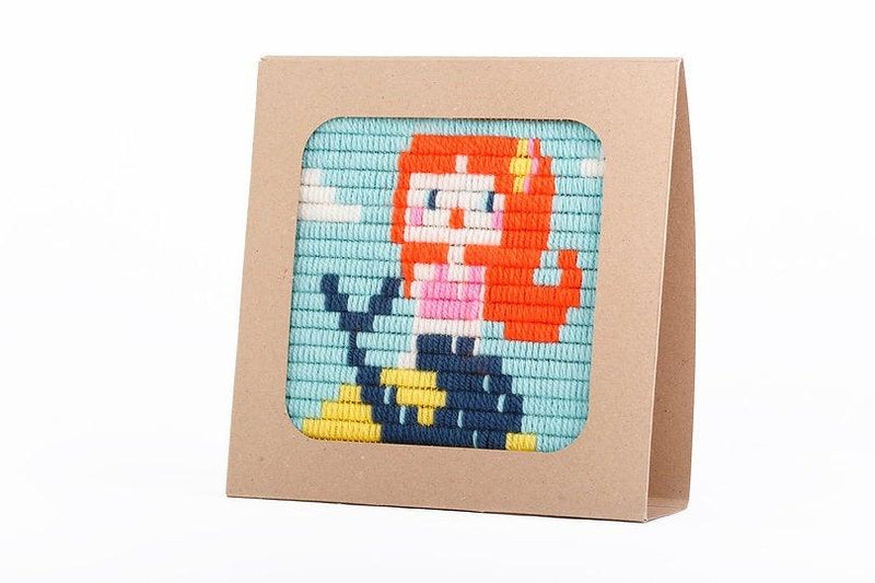 Picture Frame Needlepoint Kit - Mermaid - SpectrumStore SG