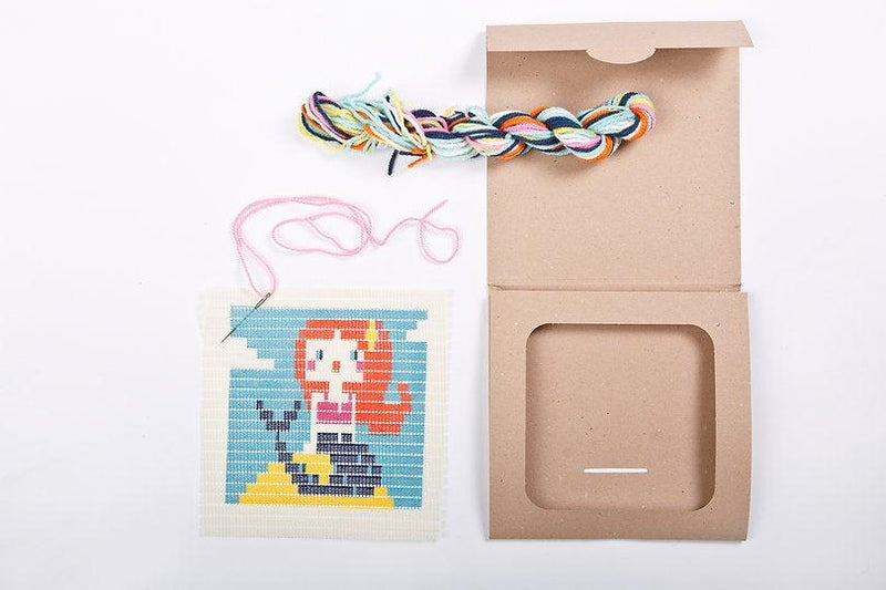 Picture Frame Needlepoint Kit - Mermaid - SpectrumStore SG