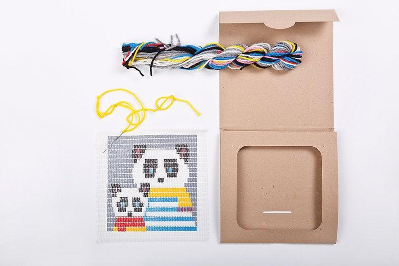 Picture Frame Needlepoint Kit - Panda - SpectrumStore SG