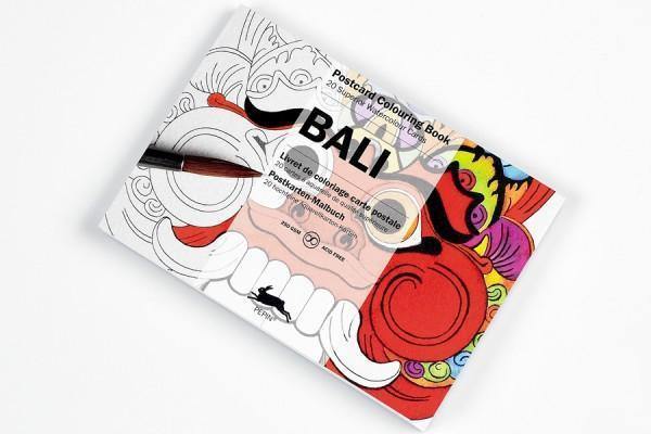 Postcard Colouring Book: Bali - SpectrumStore SG
