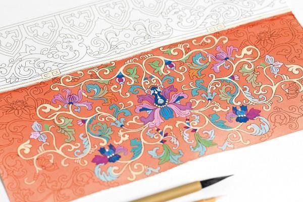 Postcard Colouring Book: Chinese Designs - SpectrumStore SG